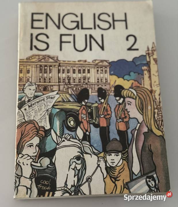 English Is Fun 2 podręcznik do nauki Rok wydania 1991 mazowieckie Pruszków