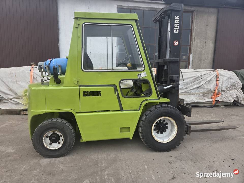 Wózek Widłowy CLARK 35 Tona C500 Y70 LPG Wolny Piszczac