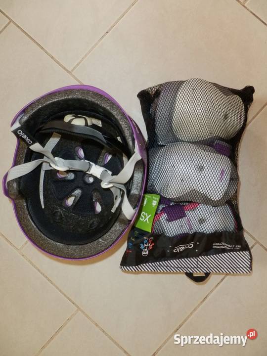 Rolki Oxelo z kaskiem i ochraniaczami Szczecin