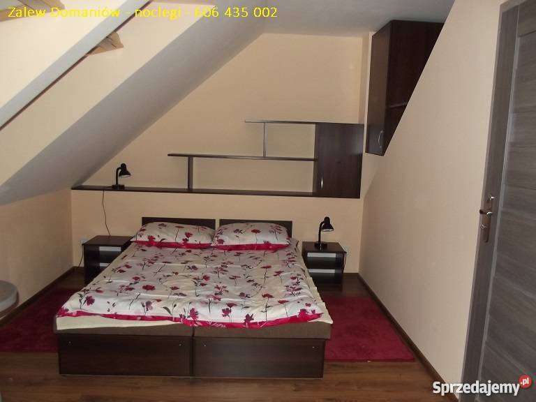 Agroturystyka Zalew Domaniowski domek jeziorem Wólka Domaniowska