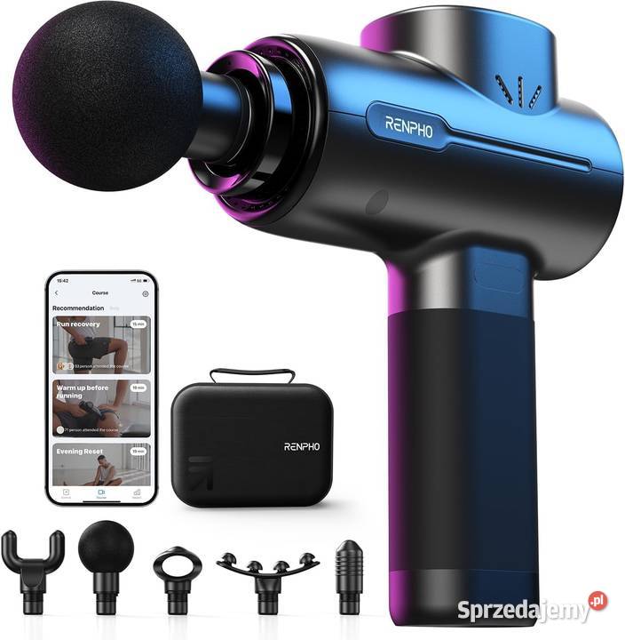 RENPHO pistolet do masażu z Bluetooth Jaworzno