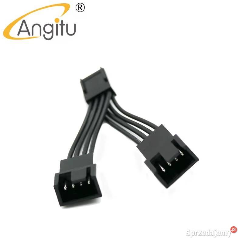 Kabel rozdzielacz do wentylatora PWM 4pin 6 2x