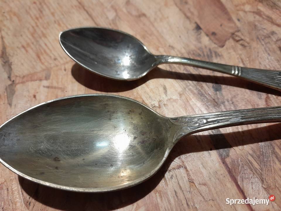 Stare łyżki łyżeczki sztućce łyżka łyżeczka śląskie Dąbrowa Górnicza