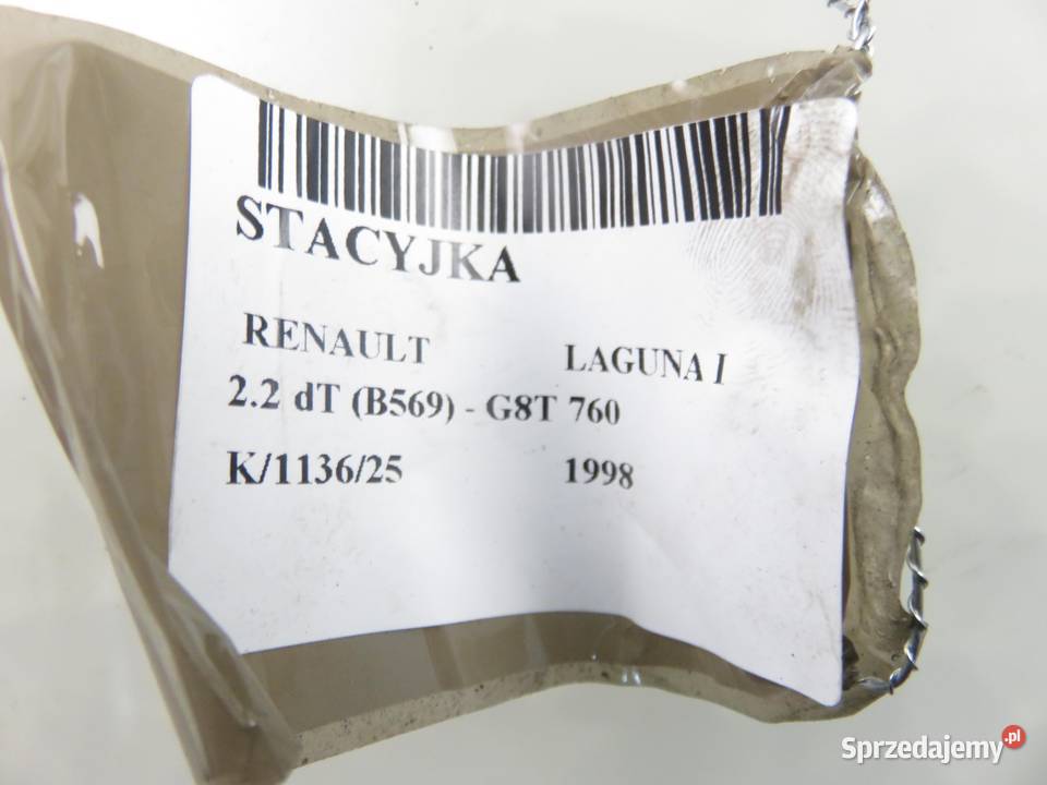 STACYJKA RENAULT LAGUNA I osobowe