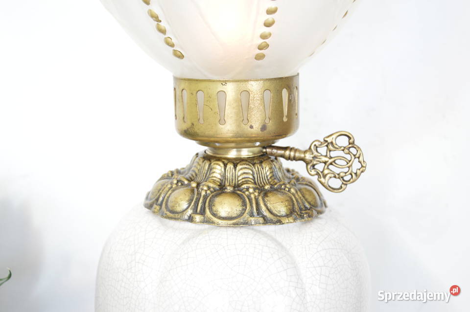 pałacowa ceramiczna LAMPA NAFTOWA niemiecka 499 Jastrzębie-Zdrój
