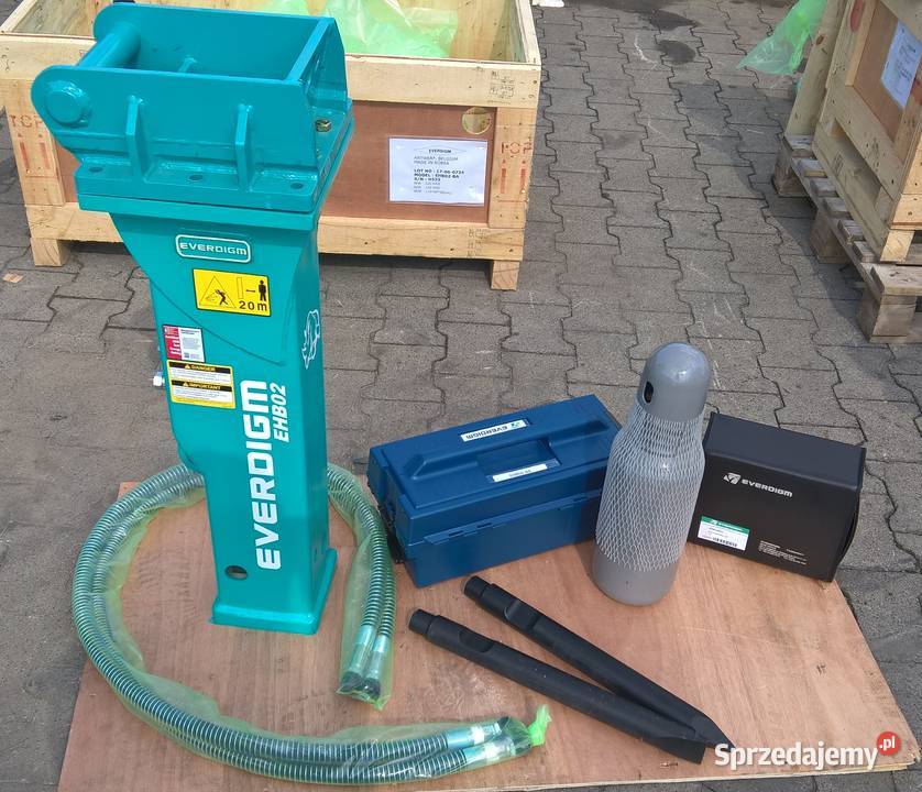 Młot hydrauliczny do minikoparek EVERDIGM EHB02 Warszawa