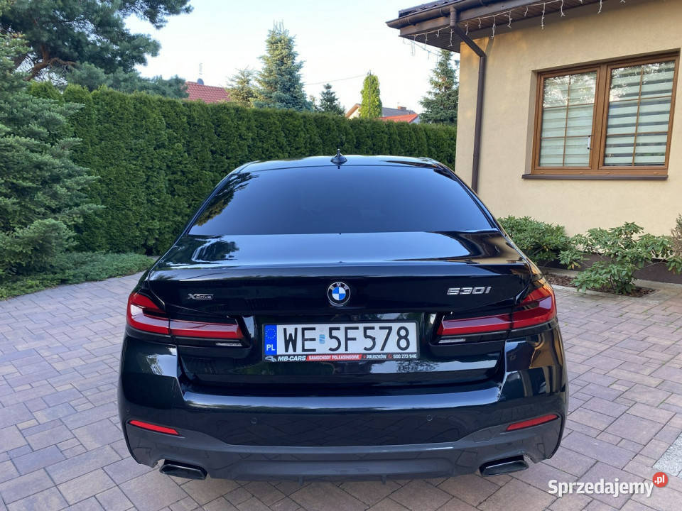 BMW 530 I Wł Krajowy Rej 2022 BEZSZKODOWY100 elektryczne lusterka Pruszków