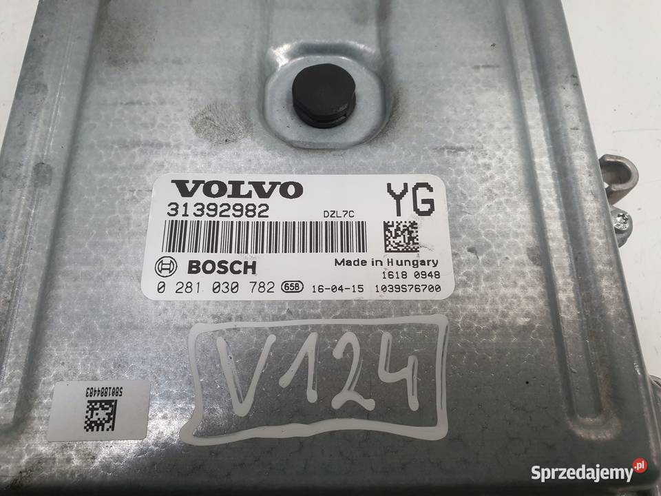 Volvo XC60 24 D5 STEROWNIK SILNIKA komputer Komputery Chełm