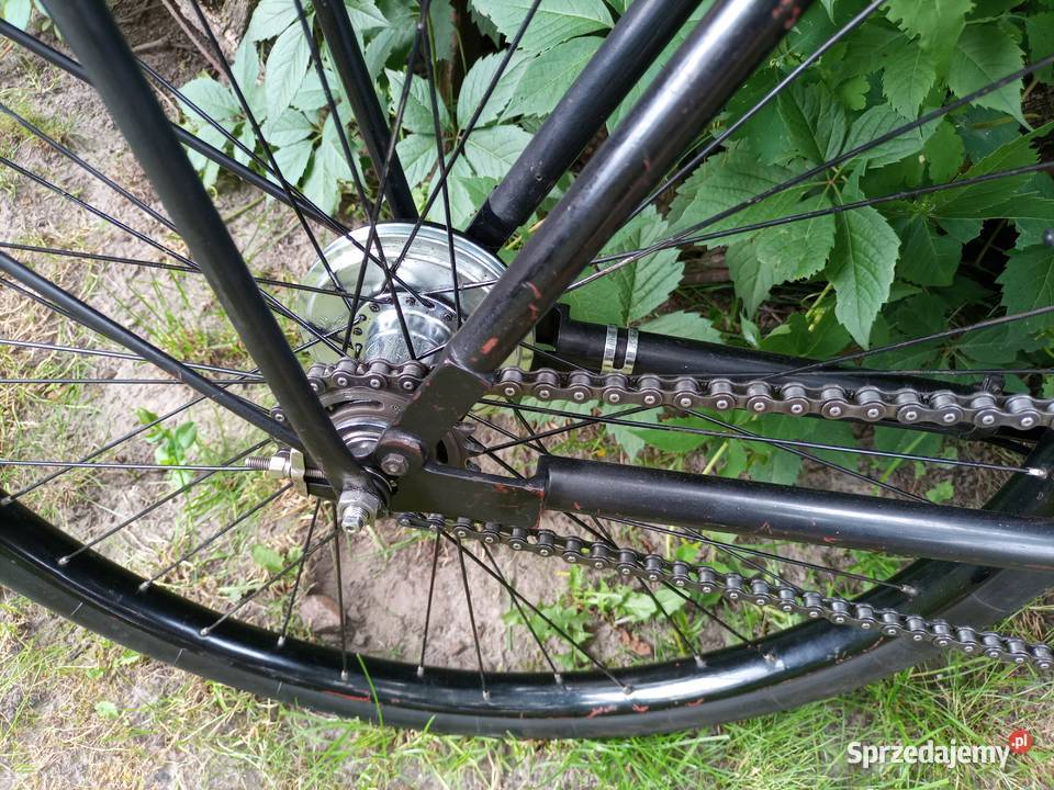 Zabytkowy Szwajcarski Rower Wojskowy Konin