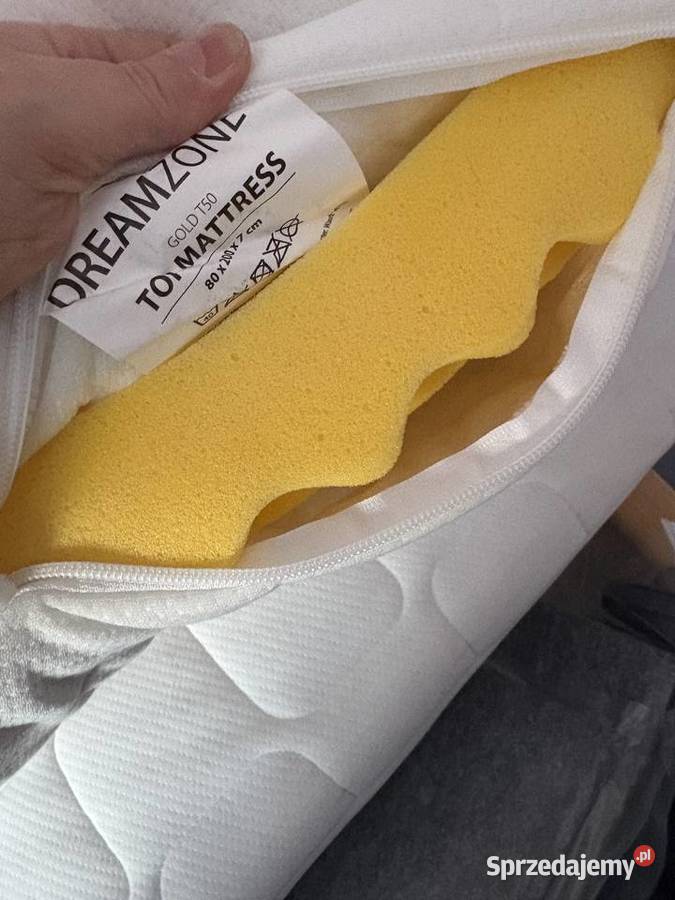 Topmaterac GOLD T50 Dreamzone 80x200 doskonały śląskie Sosnowiec