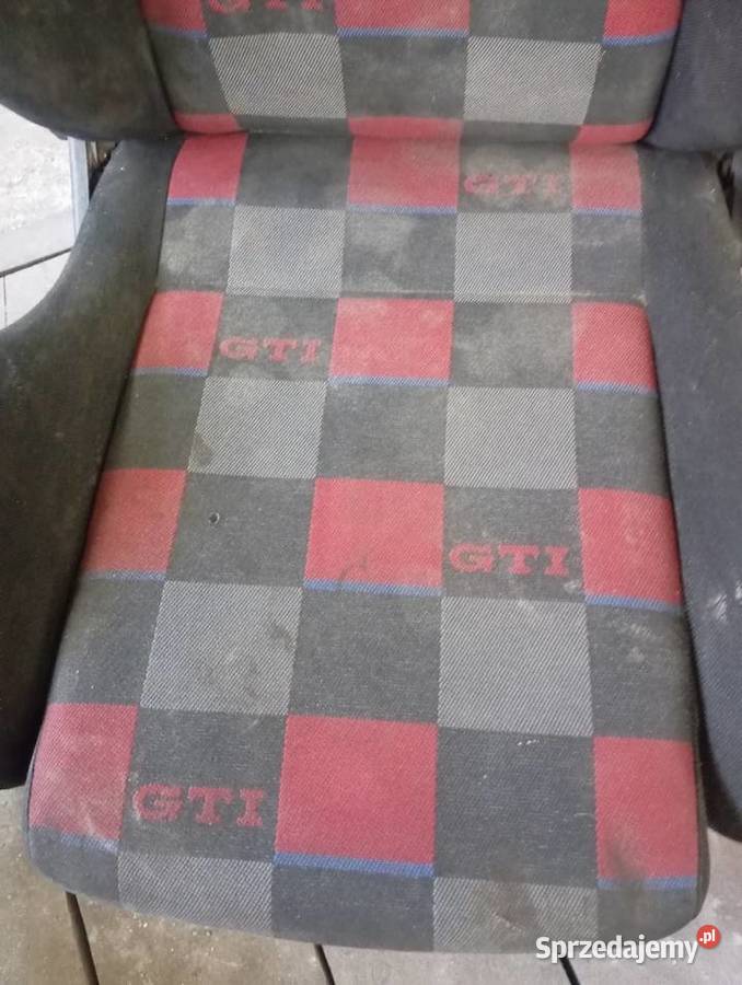 Fotele fotel golf GTI MK3 xx jahre 20 yahre osobowe Fotele i kanapy Słupca
