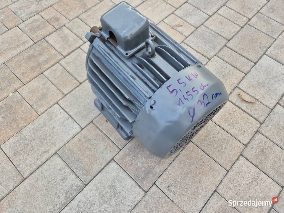 Silnik elektryczny 55 kw 1455 obr śrutownik piła Grudziądz