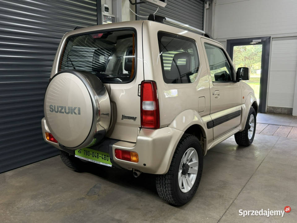 Suzuki Jimny AUTOMAT 99tyśkm Stan Perfekt Salon klimatyzacja Chechło