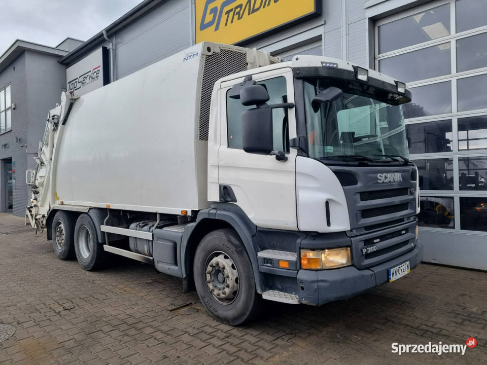 śmieciarki Scania P360 P360 Śmieciarka Zabudowa Sokołów
