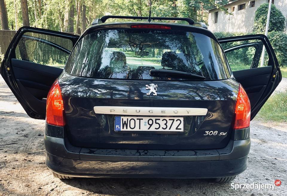 Peugeot 308 Peugeot 308sw 2010r pierwszy niebieski Otwock sprzedam