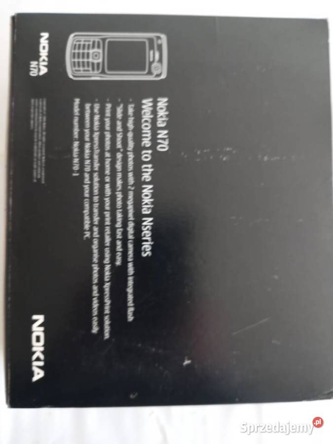 Pudełko Nokii N70 Szczecinek