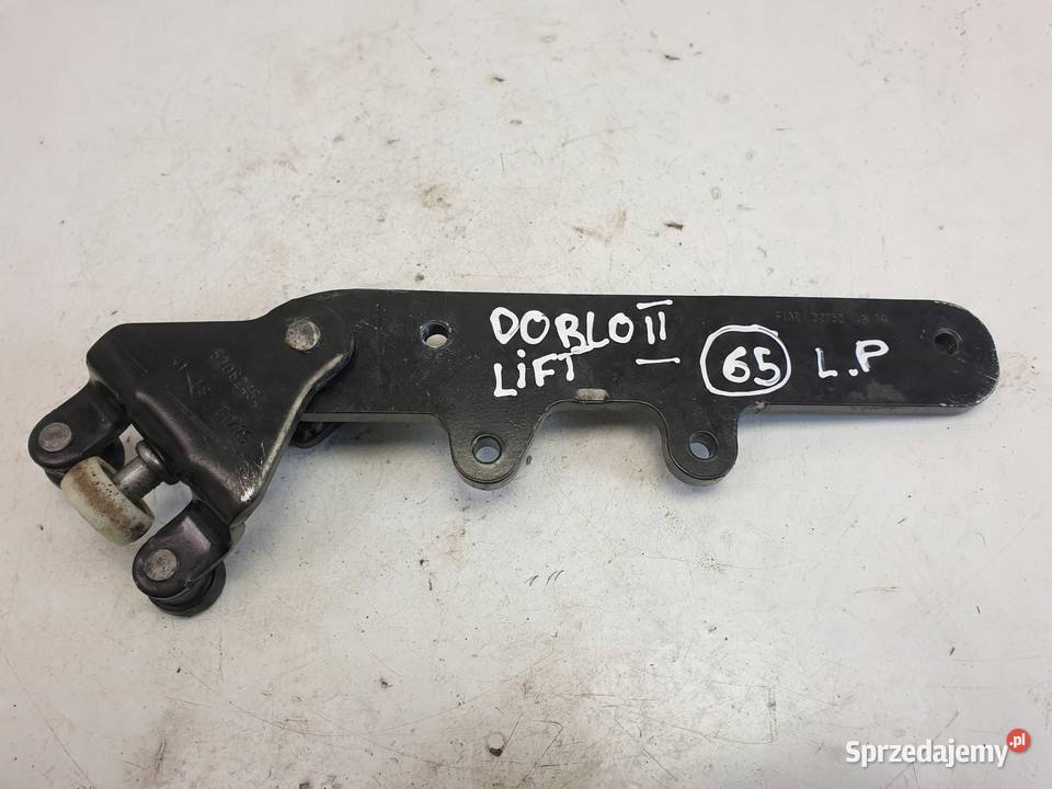 Fiat Doblo II lift ROLKA DRZWI PRZESUWNYCH dolna Zawiasy, bolce i prowadnice