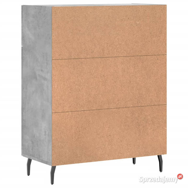 Szafka szarość betonu 695x34x90 materiał Warszawa