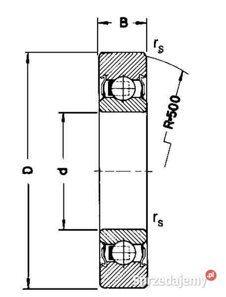 Rolka toczna LR2022RSRX Do maszyn uprawowych Części i osprzęt rolniczy Kamionna