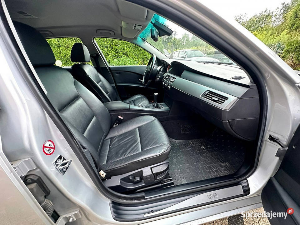 BMW 520 BMW e60 520i 22 170 m54b22 Sedan Ładna benzyna Wrocław