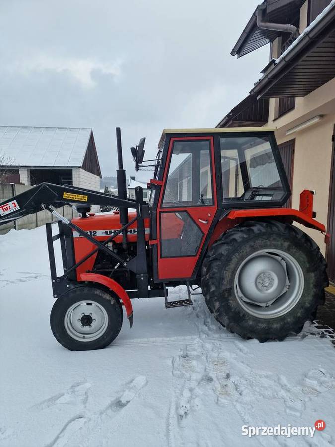 Ciągnik Ursus 2812 z Turem stan idealny pierwszy Tereszpol-Zaorenda