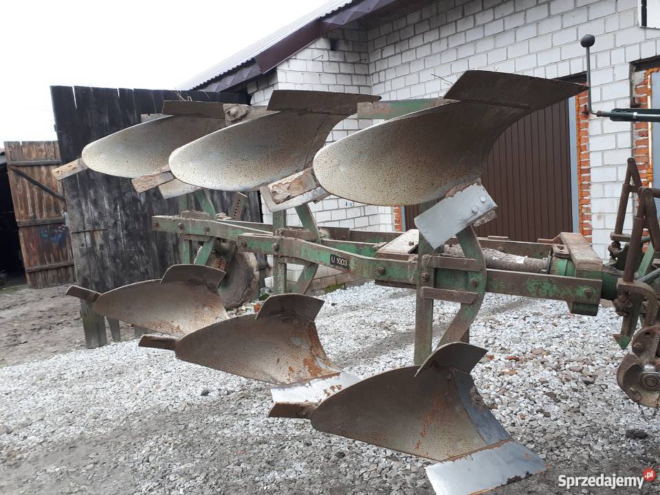 Pług gassner 3skibowy obrotowy stan idealny Ołobok sprzedam