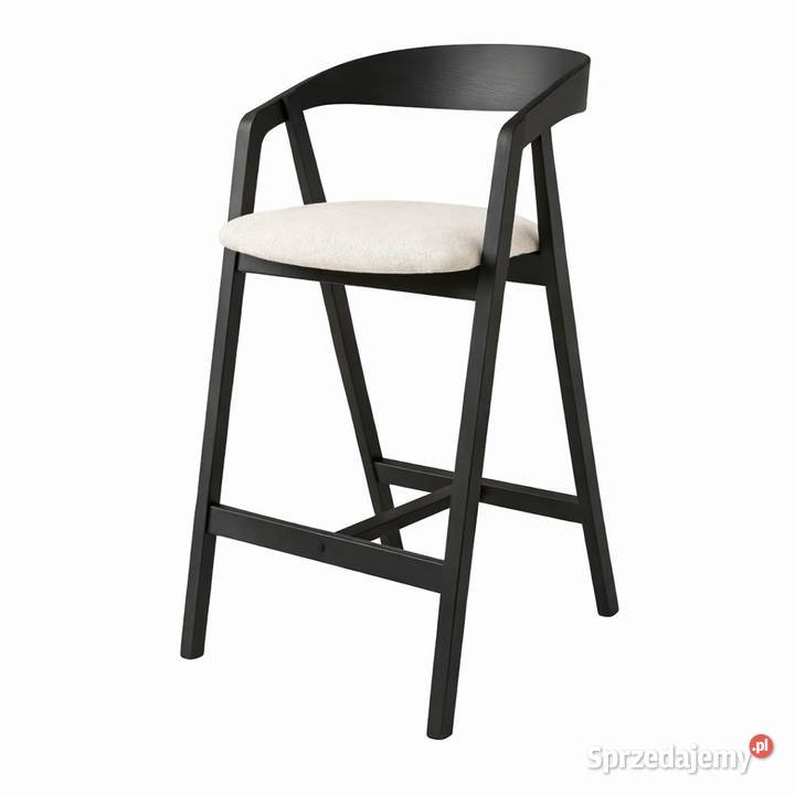 Hoker Krzesło Barowe Waniliowy Beż KB12 103cm Wrocław sprzedam