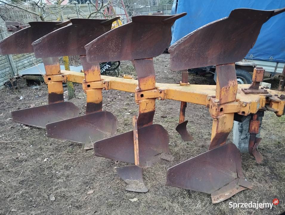 Pług 4 obrotowy Huard nieuszkodzony Siedlce