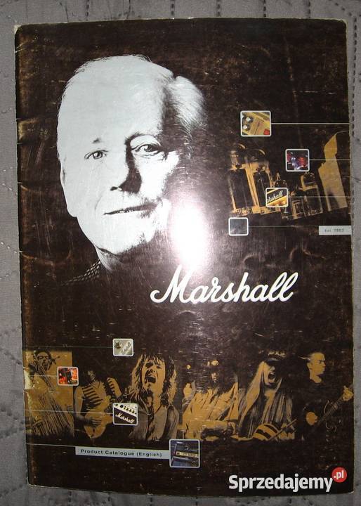 Marshall Amps 2001 Product Catalogue katalog pomorskie
