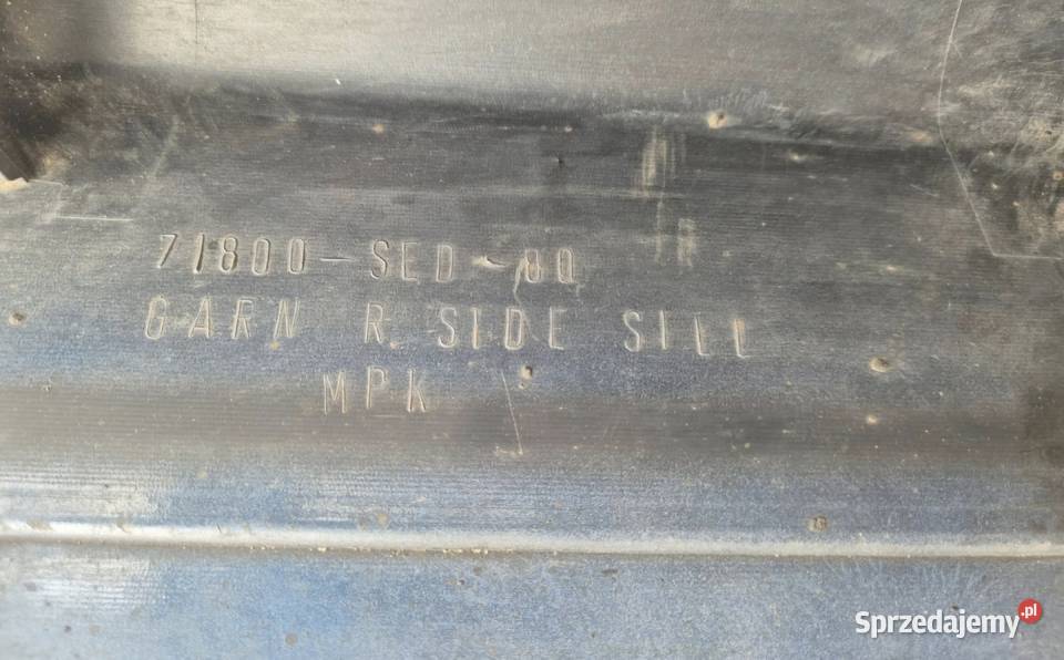 LISTWA NAKŁADKA PROGOWA PROGU LEWA PRAWA HONDA Działoszyce