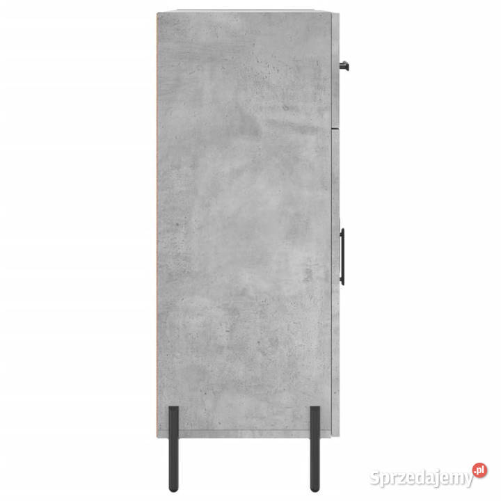 Szafka szarość betonu 695x34x90 materiał