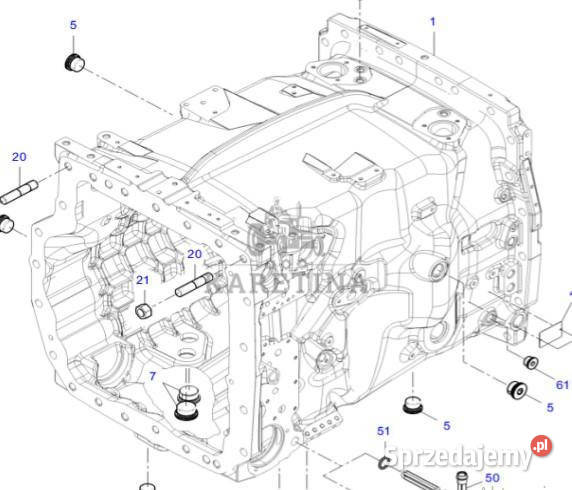 Fendt 930 933 936 939 942 Vario Gen 6 Obudowa Jastrzębniki