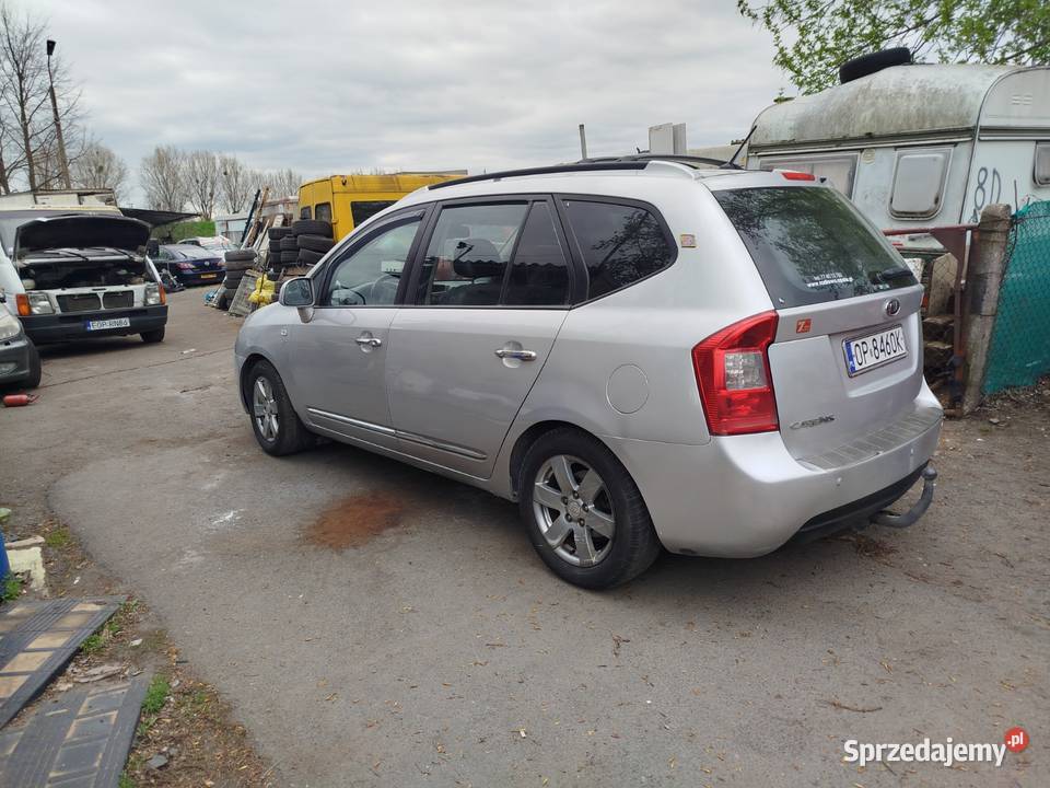Kia Carens 20 LPG klima półskóry czarne 2007 Opole