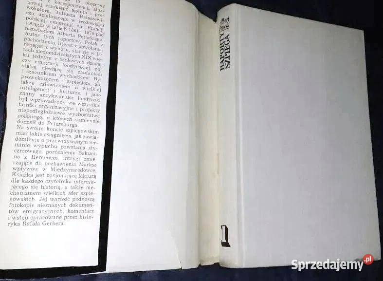 Raporty szpiega Tom 1 A Potocki miękka Chełm