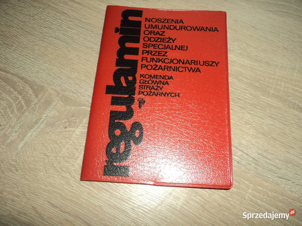 Regulamin umundurowania funkcjonariuszy Nowy Sącz