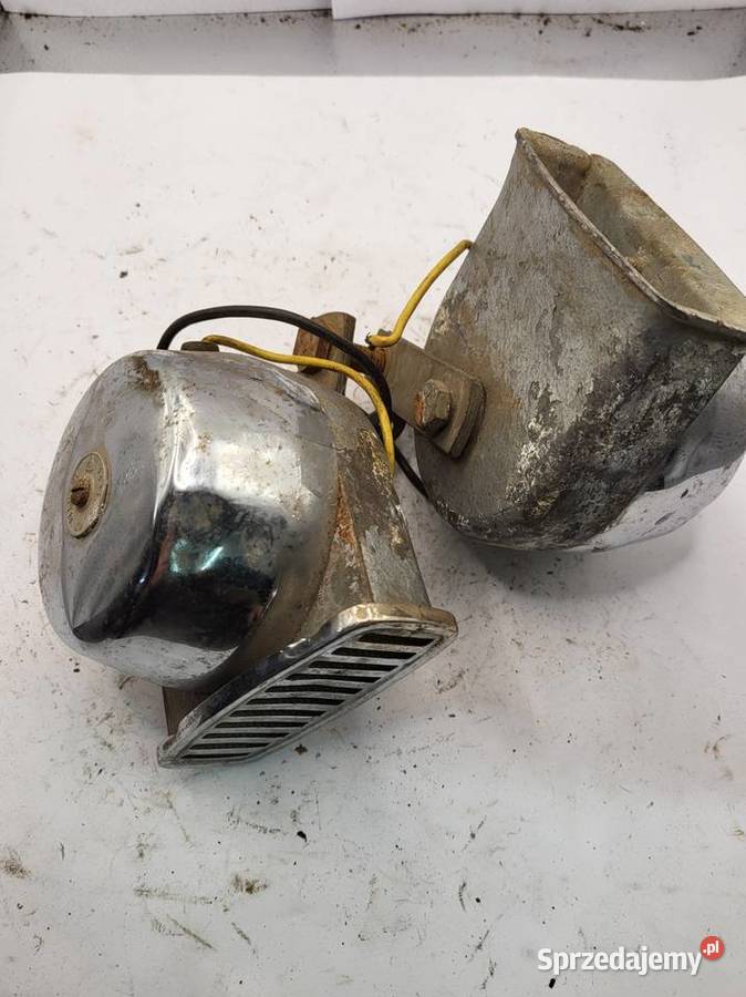 2x klakson 6v opel mercedes zundapp nsu dkw Układ elektryczny, zapłon śląskie Rybnik