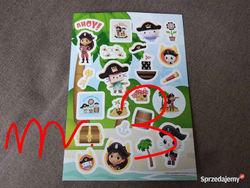 Dziewczynki stworki naklejki podlaskie Siemiatycze