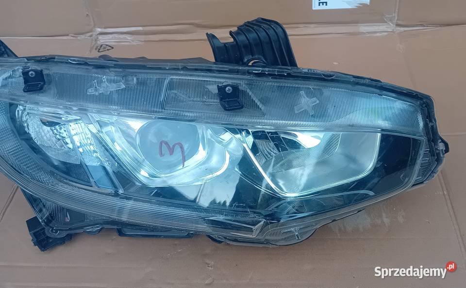 Honda Civic X soczewka reflektor lampa prawy Lampy przednie Przeźmierowo