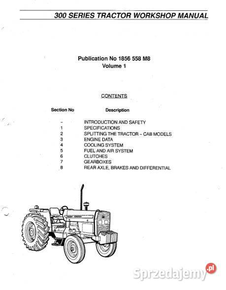 MF 362 365 372 375 382 383 instrukcja naprawy Poradniki, albumy i reportaże