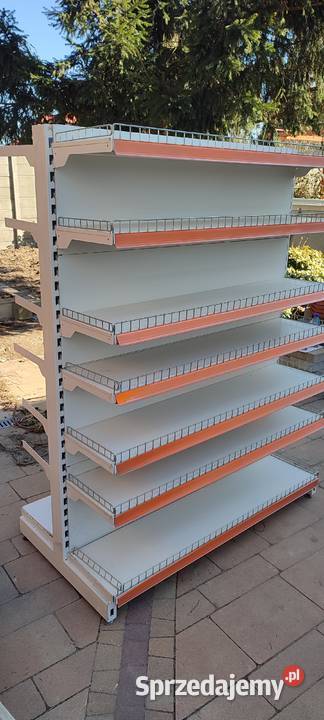 Regał sklepowy dwustronny gondola
