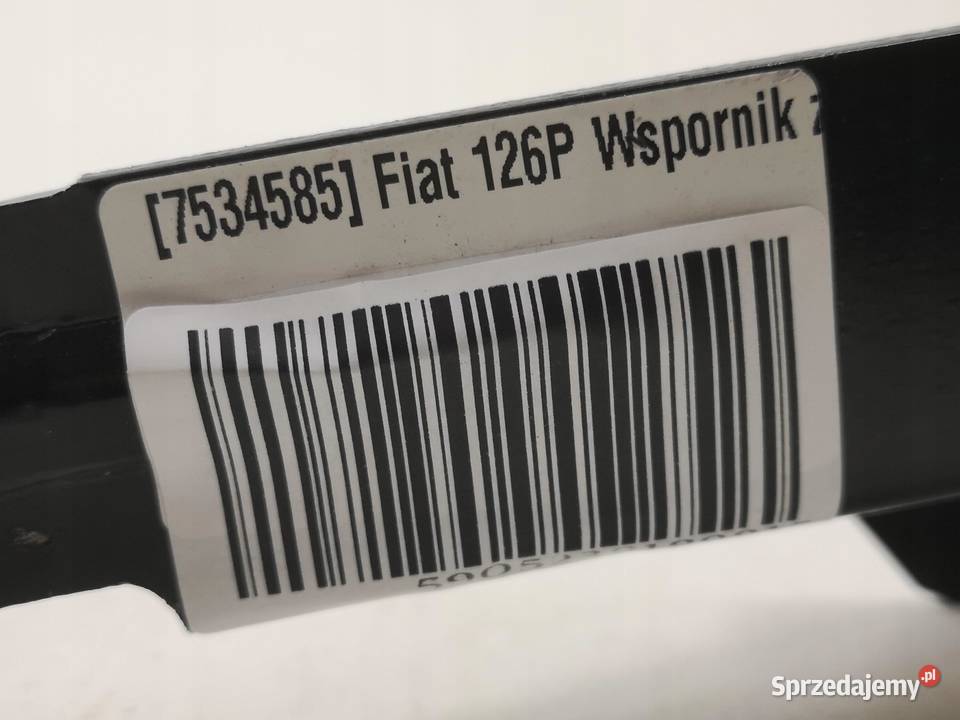WSPORNIK ZDERZAKA LEWY PRZÓD FIAT 126 BIS osobowe lubelskie