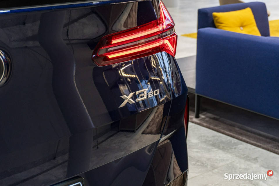 BMW X3 NOWE BMW X3 20 xDrive G45 2024 światła LED Łódź