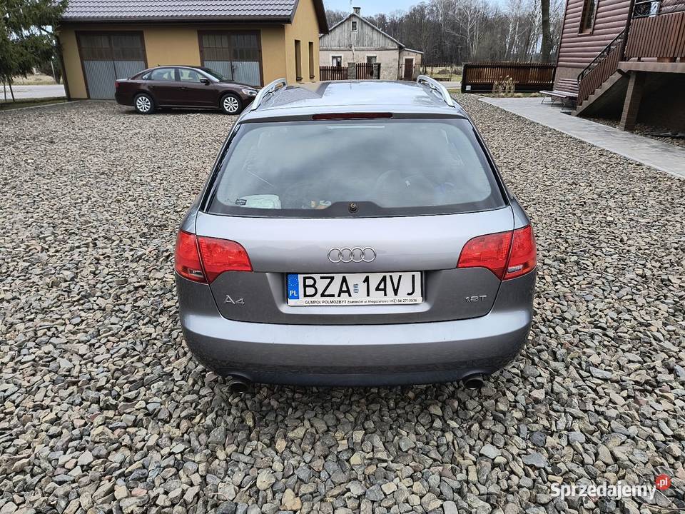 Audi A4 B7 18 Turbo kupiony w Polsce Bakałarzewo