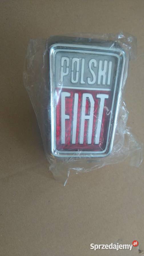 Znak modelu POLSKI FIAT 125p Rok produkcji 1970 Warszawa