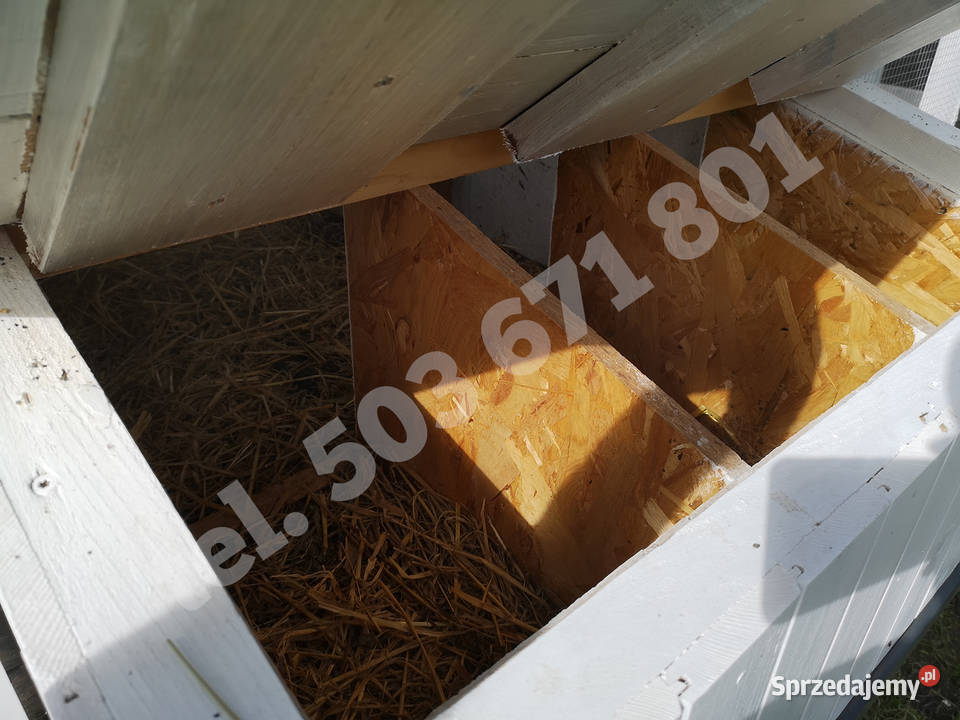 Drewniany kurnik ogrodowy Jodłownik