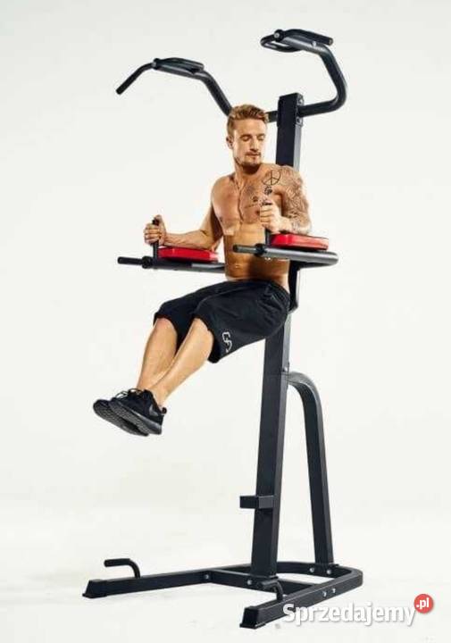 Duży stacjonarny drążek do podciągania i DIP sprzedam