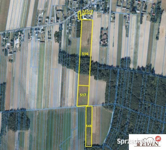 sprzedaży działki Role 53692m2