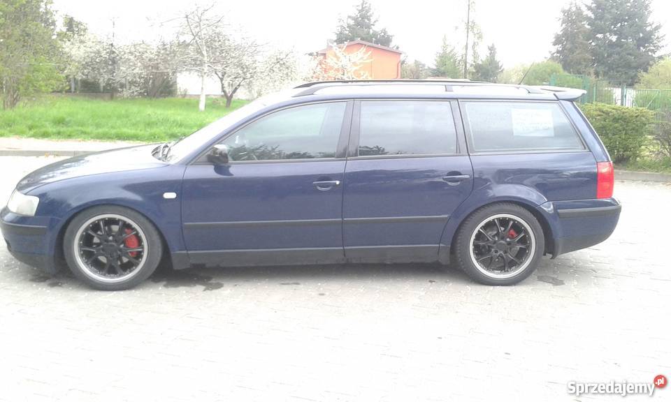 passat b5 19 tdi w kombi granatowy wielkopolskie sprzedam