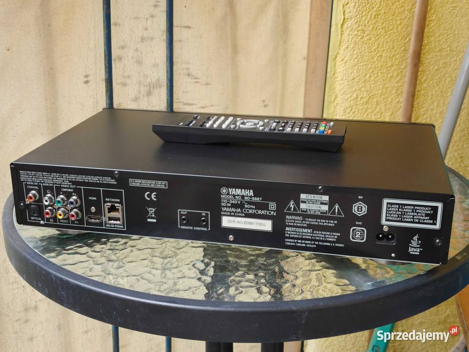 Odtwarzacz BluRay Yamaha BDS667 Pilot Kętrzyn