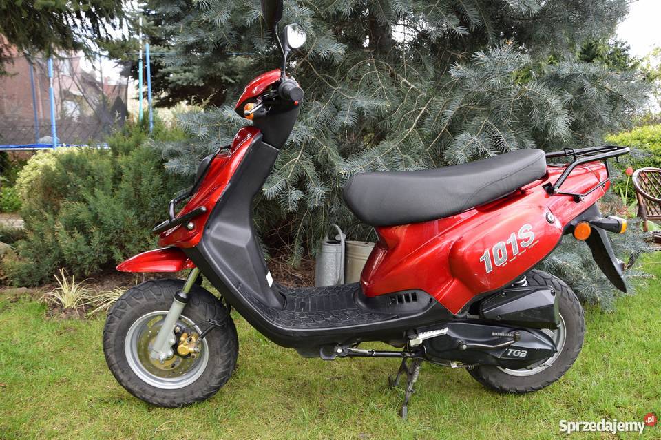 Skuter TGB 101S Orion kupiony w Polsce wielkopolskie Rydzyna